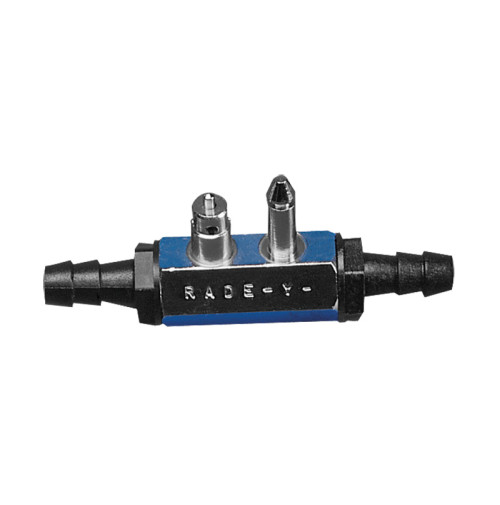 Μale Fuel Line Tank Connector w/ 10mm Barb, Double - 43324. - Nuova Rade